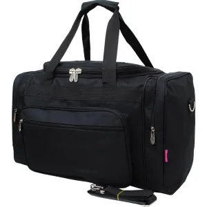 Solid Black  NGIL Canvas 20" Duffle Bag