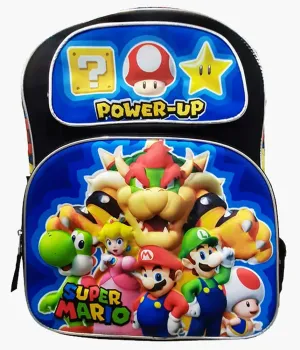 Super Mario Characters Backpacks