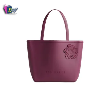 T.E.D B.A.K.E.R Women's Purple Jelliez Flower Large Tote Bag