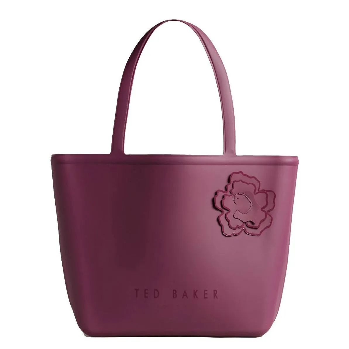 T.E.D B.A.K.E.R Women's Purple Jelliez Flower Large Tote Bag