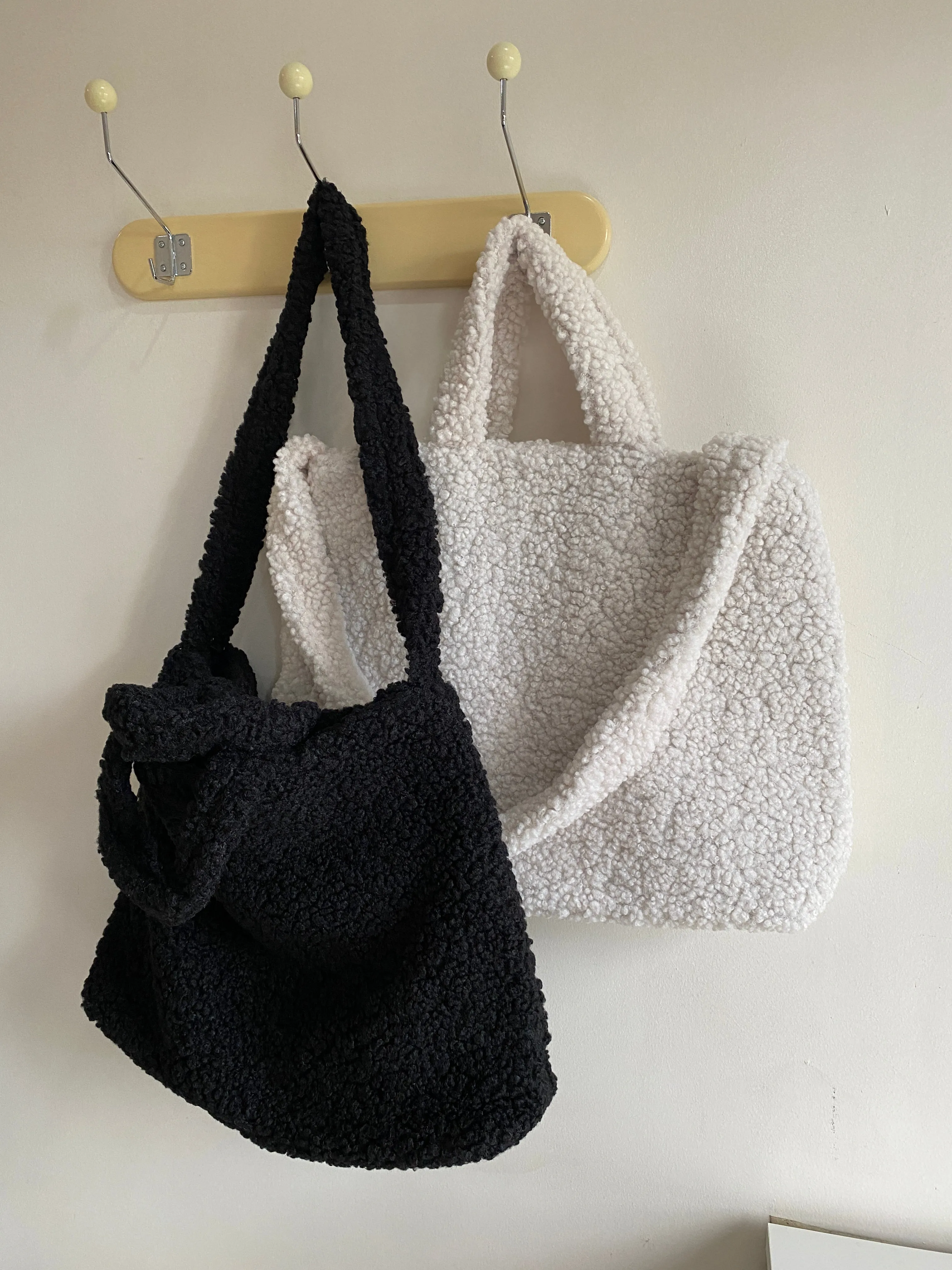 Teddy Tote Bag - Black