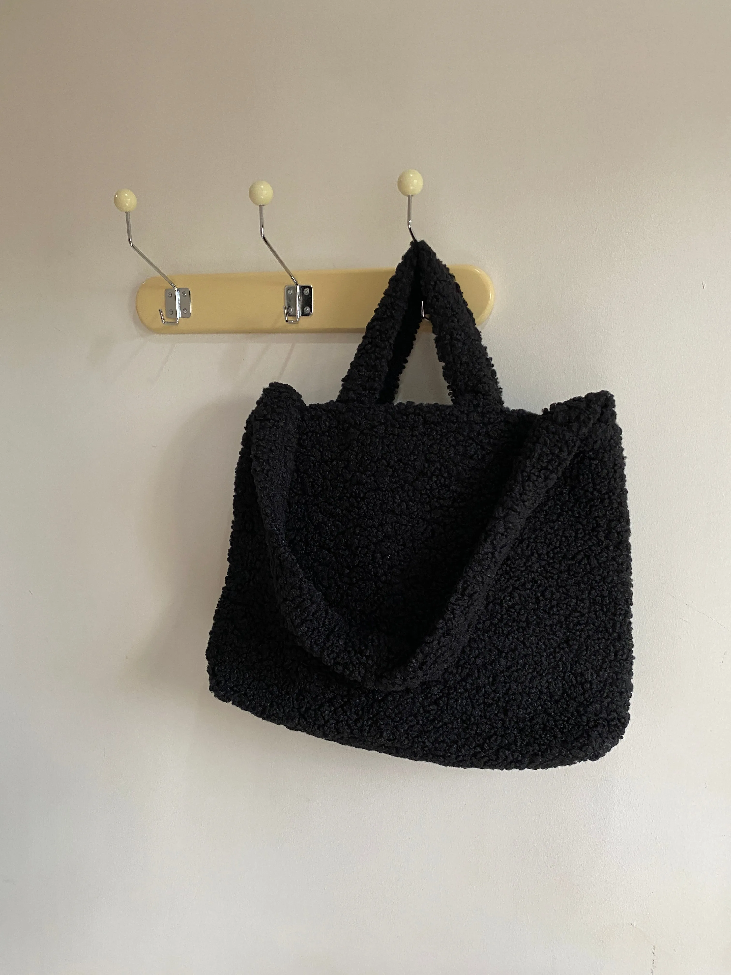 Teddy Tote Bag - Black