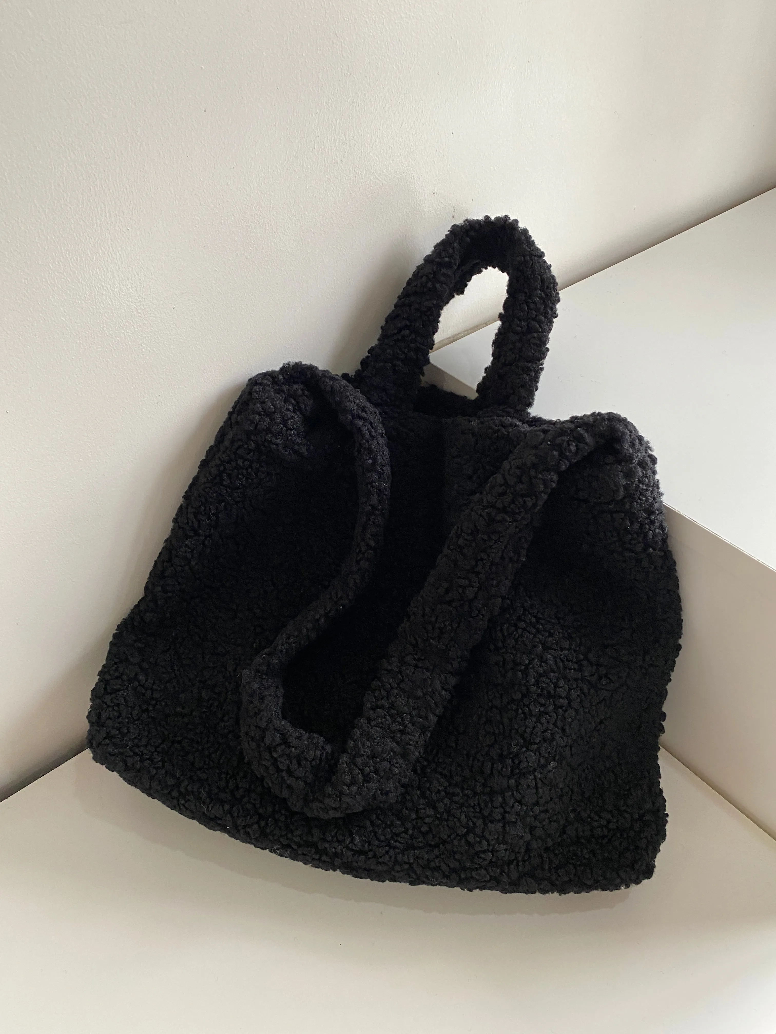 Teddy Tote Bag - Black