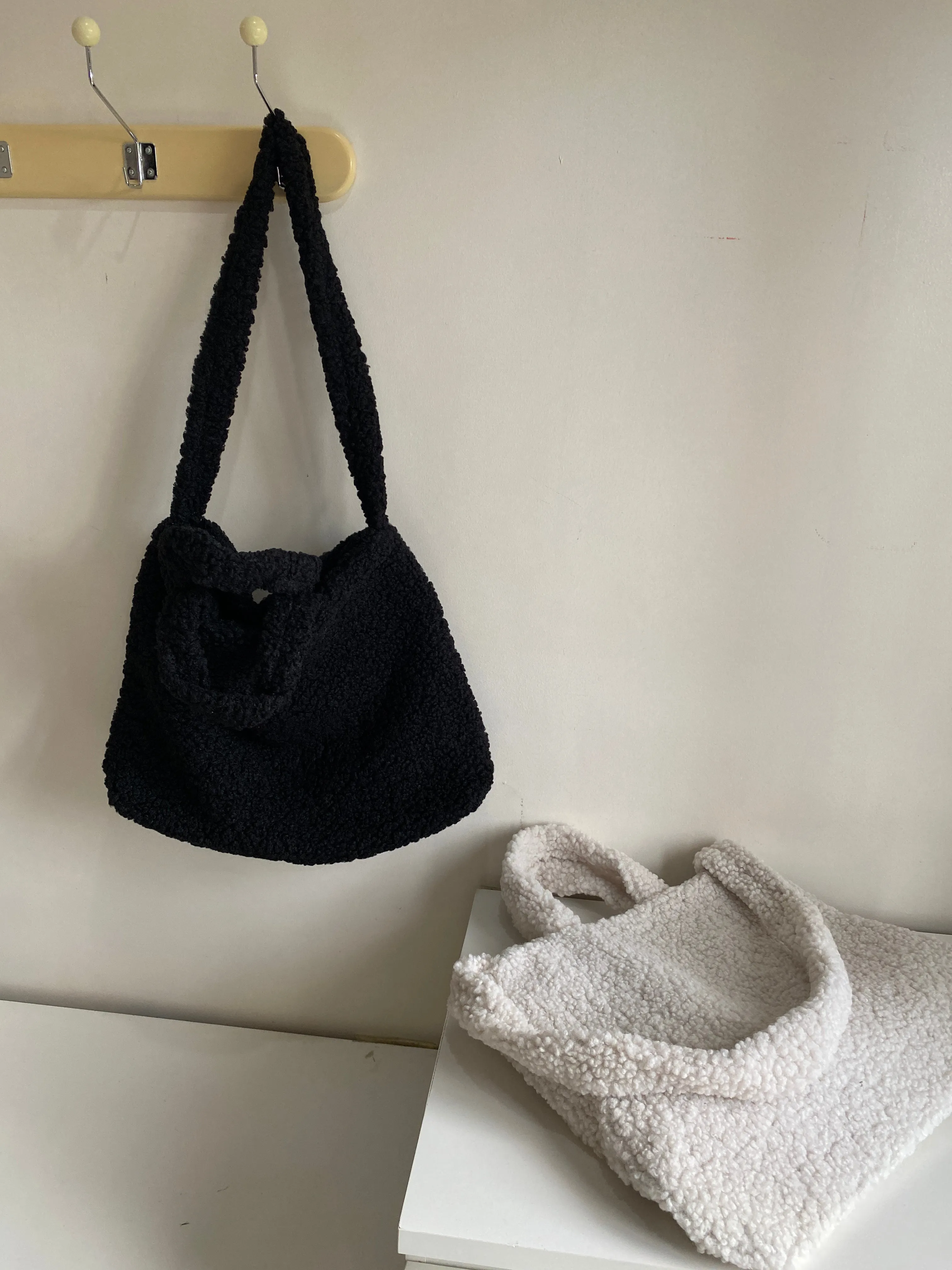 Teddy Tote Bag - Black