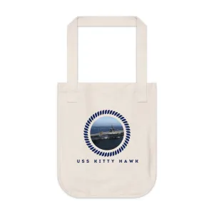 USS Kitty Hawk (CV-63) United States Ships POD Organic Canvas Tote Bag