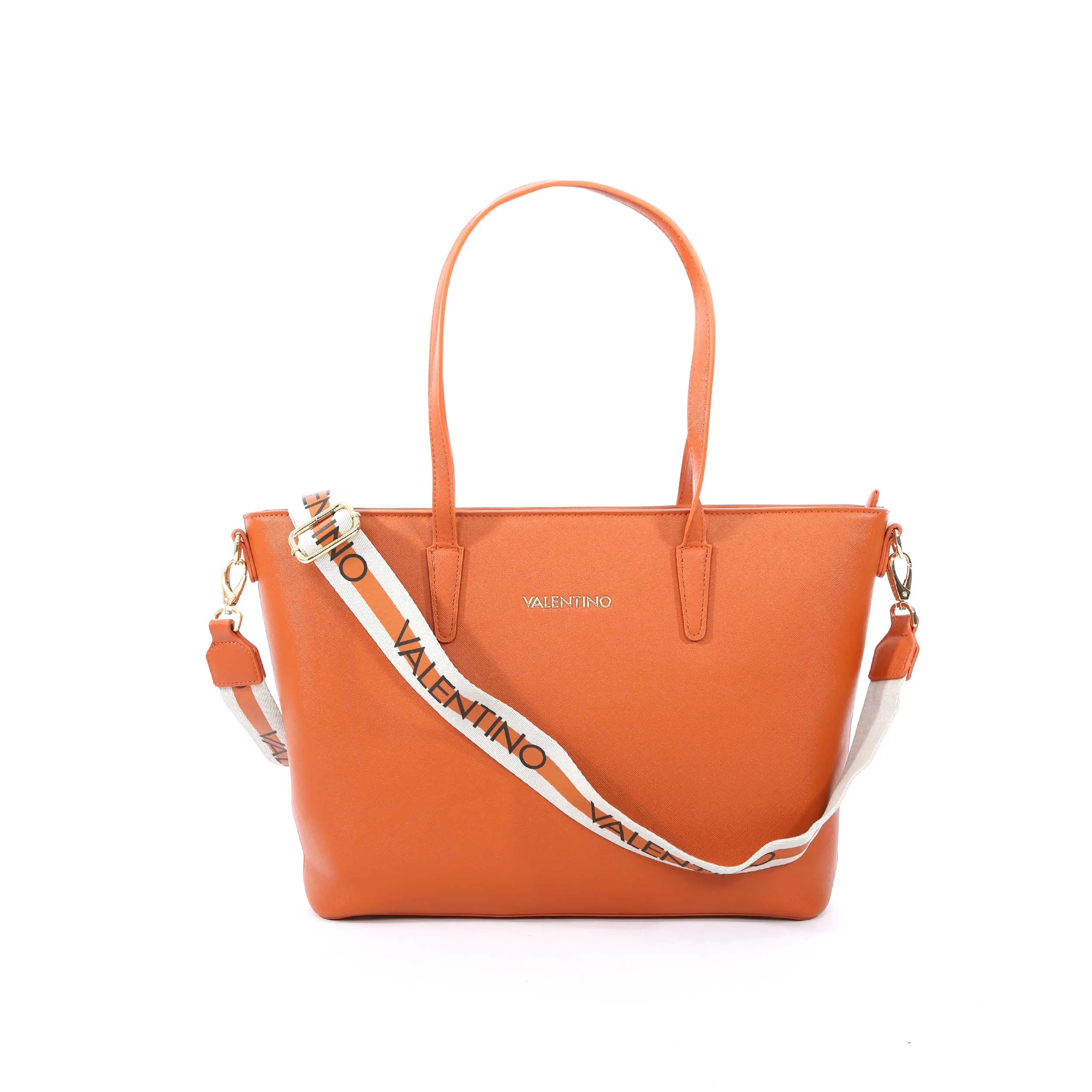 Valentino Bags Zero RE Ladies Tote Bag in Arancio Orange